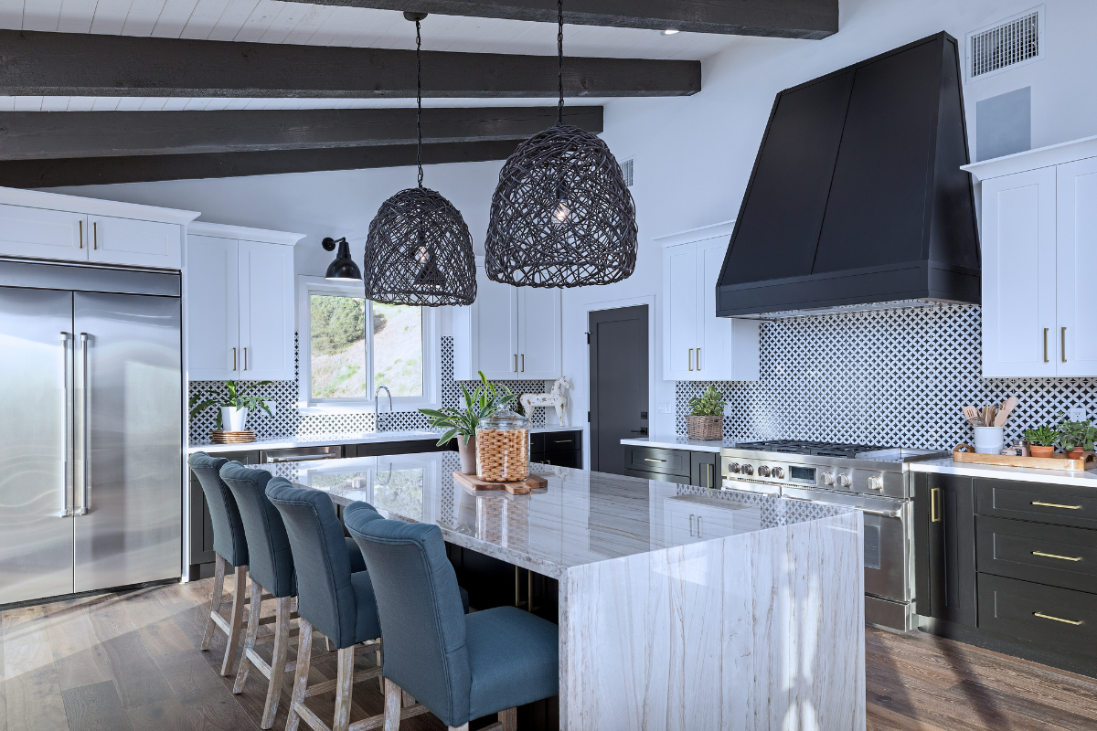 decoração para cozinhas com estilo rústico moderno