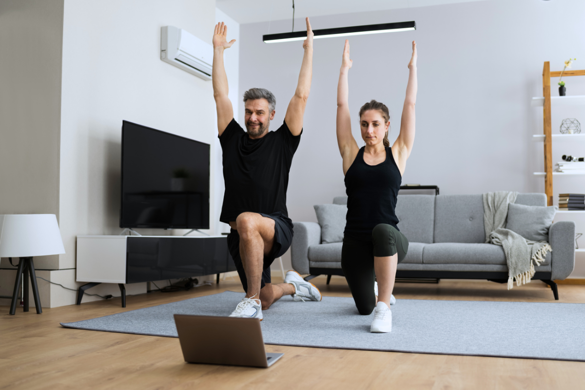 treinos para iniciantes com exercícios em casa